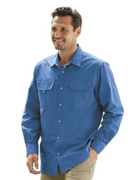 Haband Men’s Ultimate Snap-Tastic™ Woven Shirt