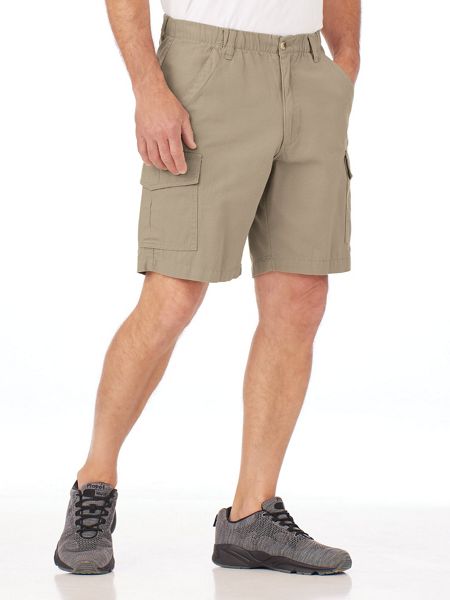 Full Elastic Cargo Shorts | Denim Cargo Shorts for Men | Blair