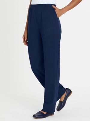 blue casual pants