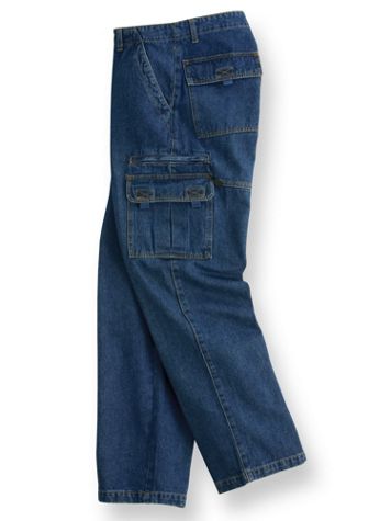 John Blair Relaxed-Fit 7-Pocket Cargo Pants - Image 2 of 2