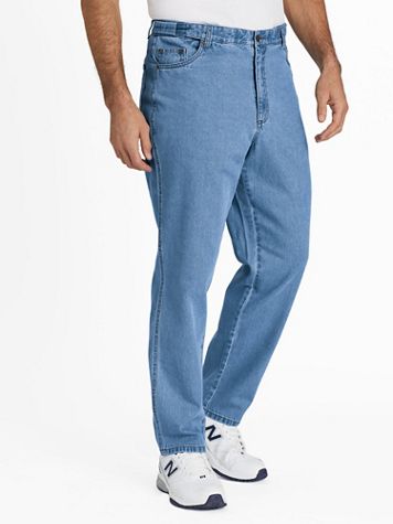 John Blair Adjust-A-Band Relaxed-Fit Jeans - Image 1 of 6