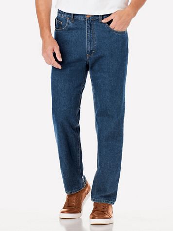 John Blair Relaxed-Fit Side-Elastic Jeans - Image 6 of 6