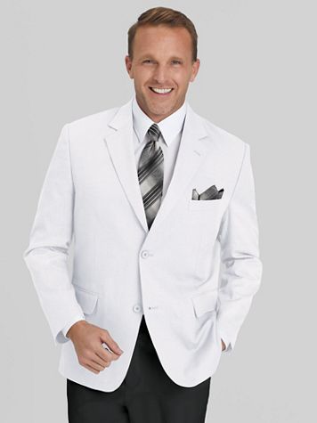 John Blair® Touch of Linen Sportcoat - Image 1 of 3