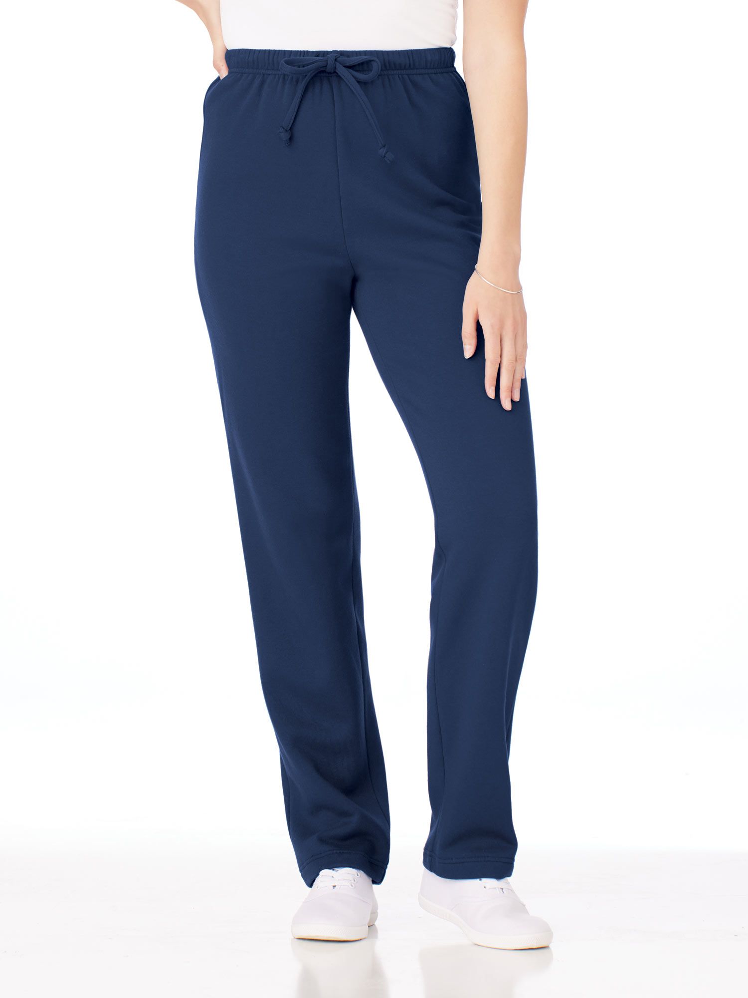 Better-Than-Basic Drawstring-Waist Fleece Sweatpants