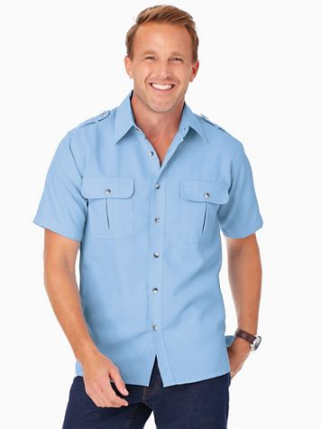 linen pilot shirt