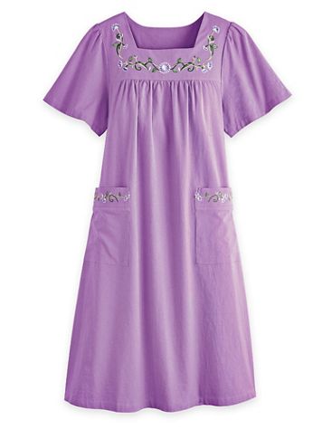Pull-On Cotton Patio Dress - Image 2 of 2