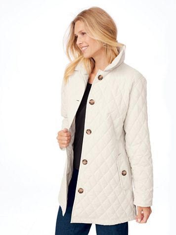 Quilted Car Coat - Image 4 of 4