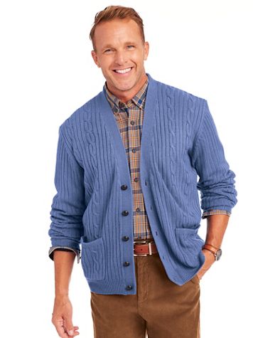 John Blair® Cable Front Cardigan - Image 1 of 5
