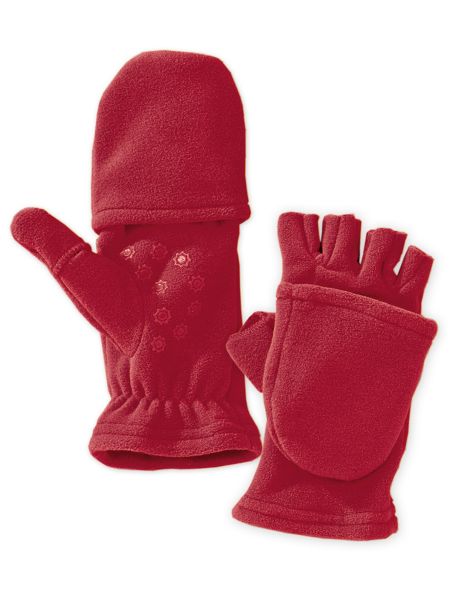 Finger Fuzz Flip Mitts | Fingerless Gloves | Sahalie