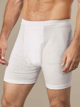 Haband Men's Cotton incontinence Extended Brief 1-Pack