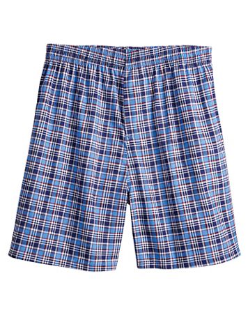 Haband Men’s HealthRite® Classic Broadcloth Boxers  - Image 1 of 5