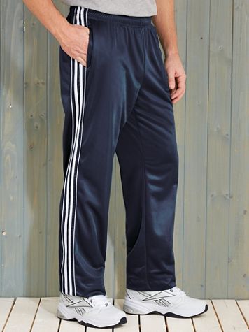 Haband Men’s Side-Striped Sport Pants  - Image 1 of 5