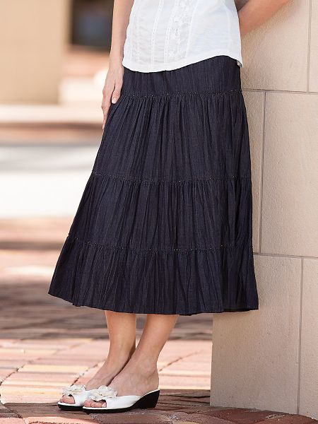 Summer Denim Skirt | Women's Skirt | TOG Shop