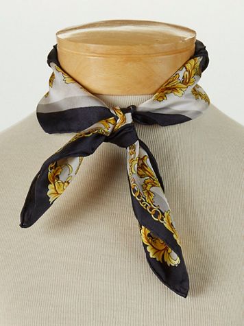 Silk Baroque Neck Scarf - Image 1 of 2