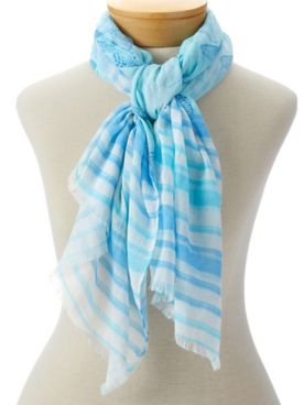Starfish Wishes Oblong Scarf