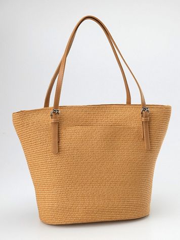 Magid  Straw Tote - Image 1 of 1
