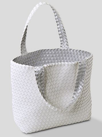 Isle Jacobson Reversible Woven Tote - Image 4 of 4