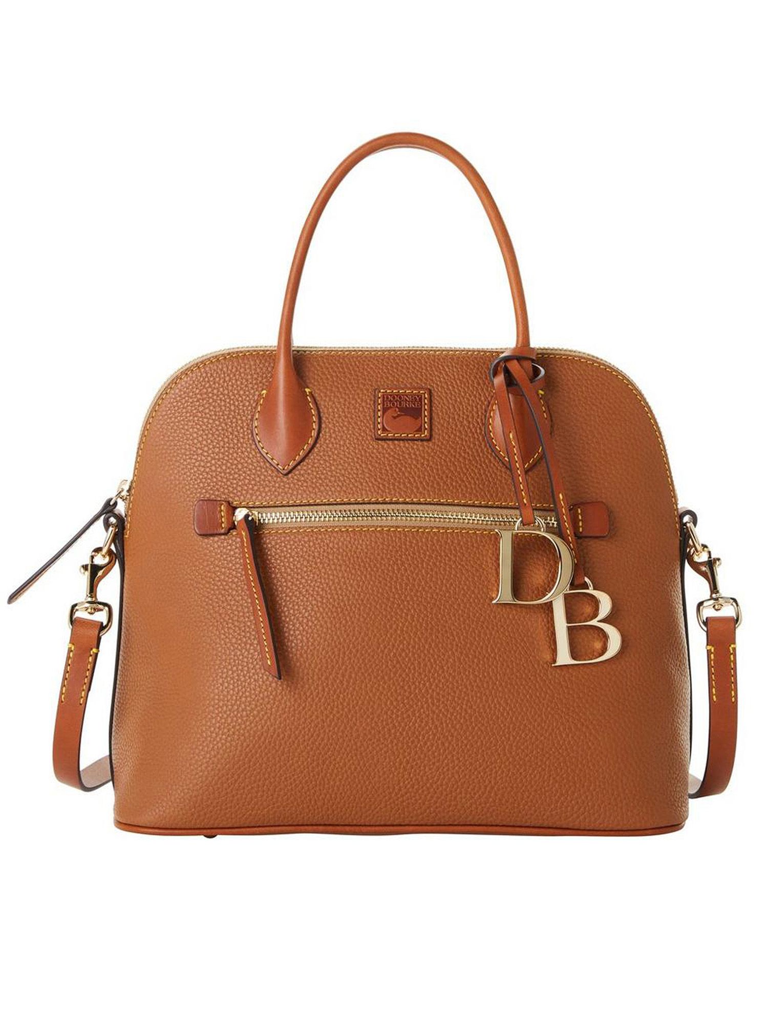 Dooney & Bourke Pebble Grain Large Domed Satchel