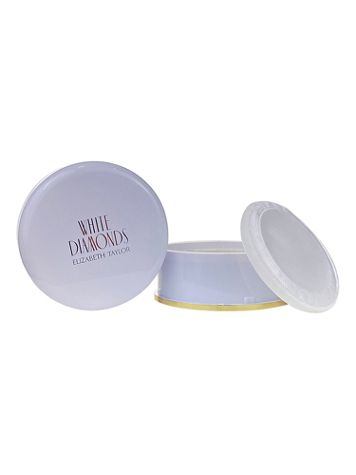 White Diamonds Perfumed Body Powder With Puff 2.6 Oz / 75 G for Women by Elizabeth Taylor - Image 1 of 1