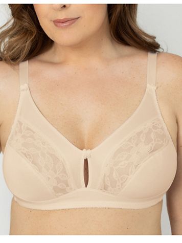 2-Pack Tricot and Lace Keyhole Bra - Image 1 of 7