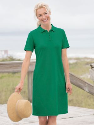 petite polo dress