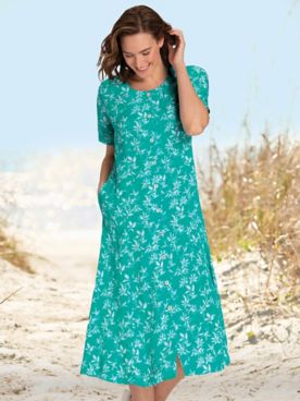  Summer Breeze Button-Front Dress