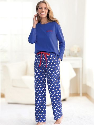 Scotty Dog Knit Pajama - Image 2 of 2