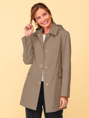 anne klein raincoat