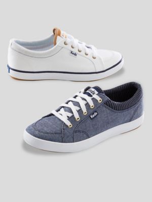 Women S Comfortable Slip On Lace Up Walking Shoes Appleseeds