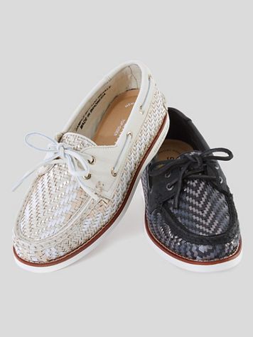 Sperry Authentic Original Woven Boat Shoe - Image 1 of 3