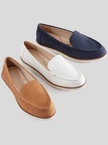 Easy Spirit Shutter Suede Loafer - Image 1 of 1