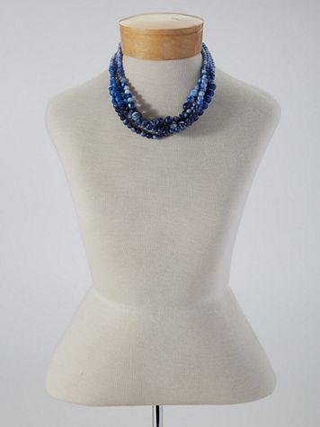 Marbled Multi-Strand Necklace - Image 1 of 3