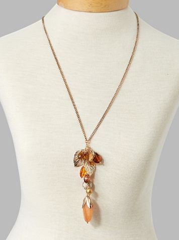 Falling Leaves Long Necklace - Image 1 of 2