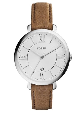 Fossil Jacqueline Leather Strap Watch - Image 1 of 1
