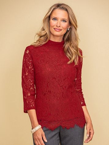 Ruby Lace Blouse - Image 1 of 2