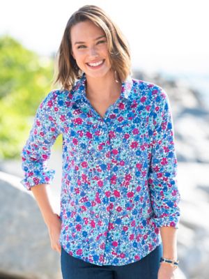 foxcroft denim shirt