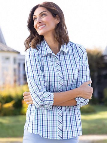 Multi-Colored Gingham Shirt