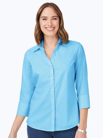 Foxcroft Mary Essential Stretch Non-Iron Shirt - Image 1 of 8
