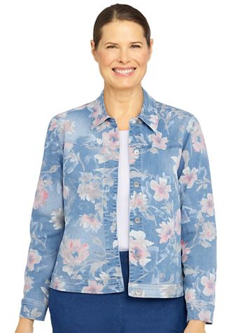 Alfred Dunner® Shenandoah  Valley Denim Jacket - Image 5 of 5