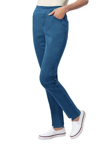 DreamFlex Pull-On Denim Jeans - Image 4 of 5