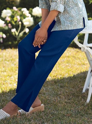 Easy Breezy Crinkle Cotton Casual Pants - Image 1 of 6