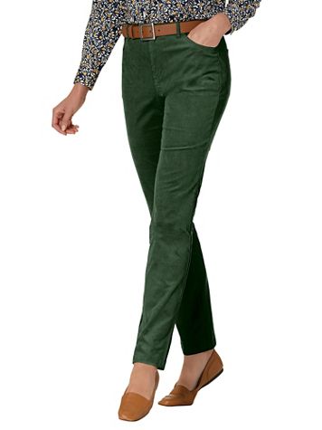 Stretch Pincord Comfort-Waist Pants - Image 1 of 10