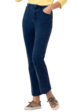 Dreamflex Comfort-Waist Ankle Jeans - Image 1 of 5