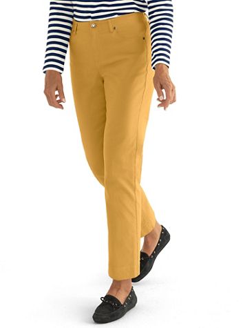 Dreamflex Color Comfort-Waist Ankle Jeans - Image 1 of 7