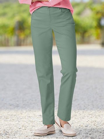 Dreamflex Color Comfort-Waist Jeans - Image 1 of 9