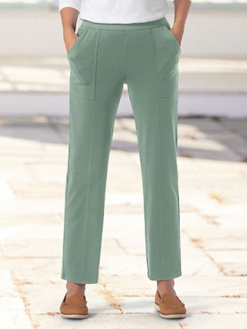 Everyday Knit Utility Ankle Pants - Image 1 of 4