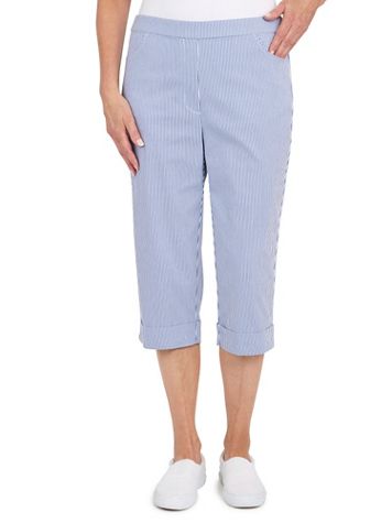Alfred Dunner® Peace Of Mind Stripe Allure Capri - Image 2 of 2
