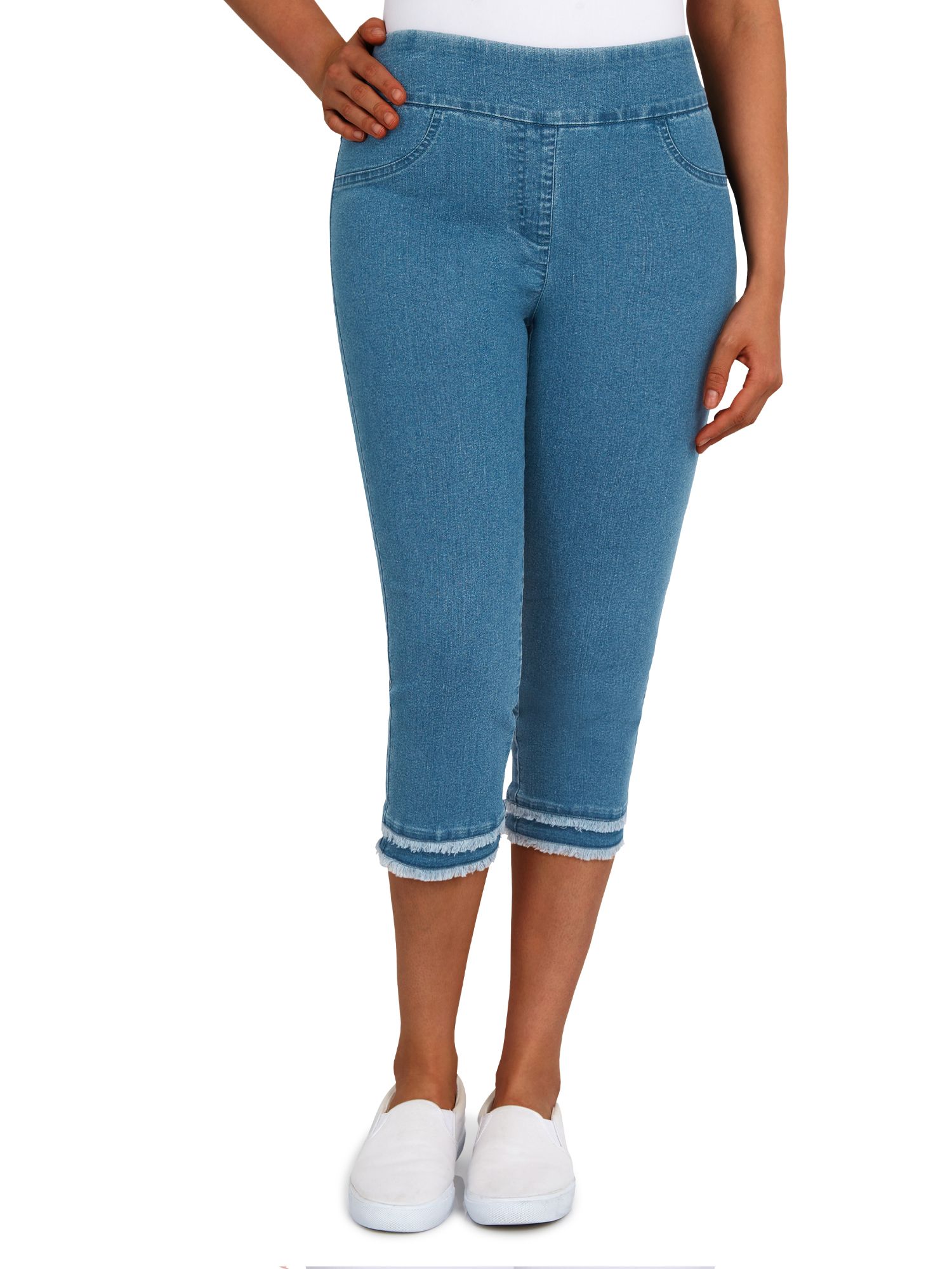 Ruby Rd® Azure Dream Lightweight Denim Capri