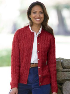 women's shetland wool sweater