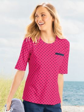 Women S Petite Casual Tops Tees Appleseed S